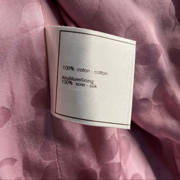 Chanel Pink Button Down Spring Long Jacket - Picture 6 of 11